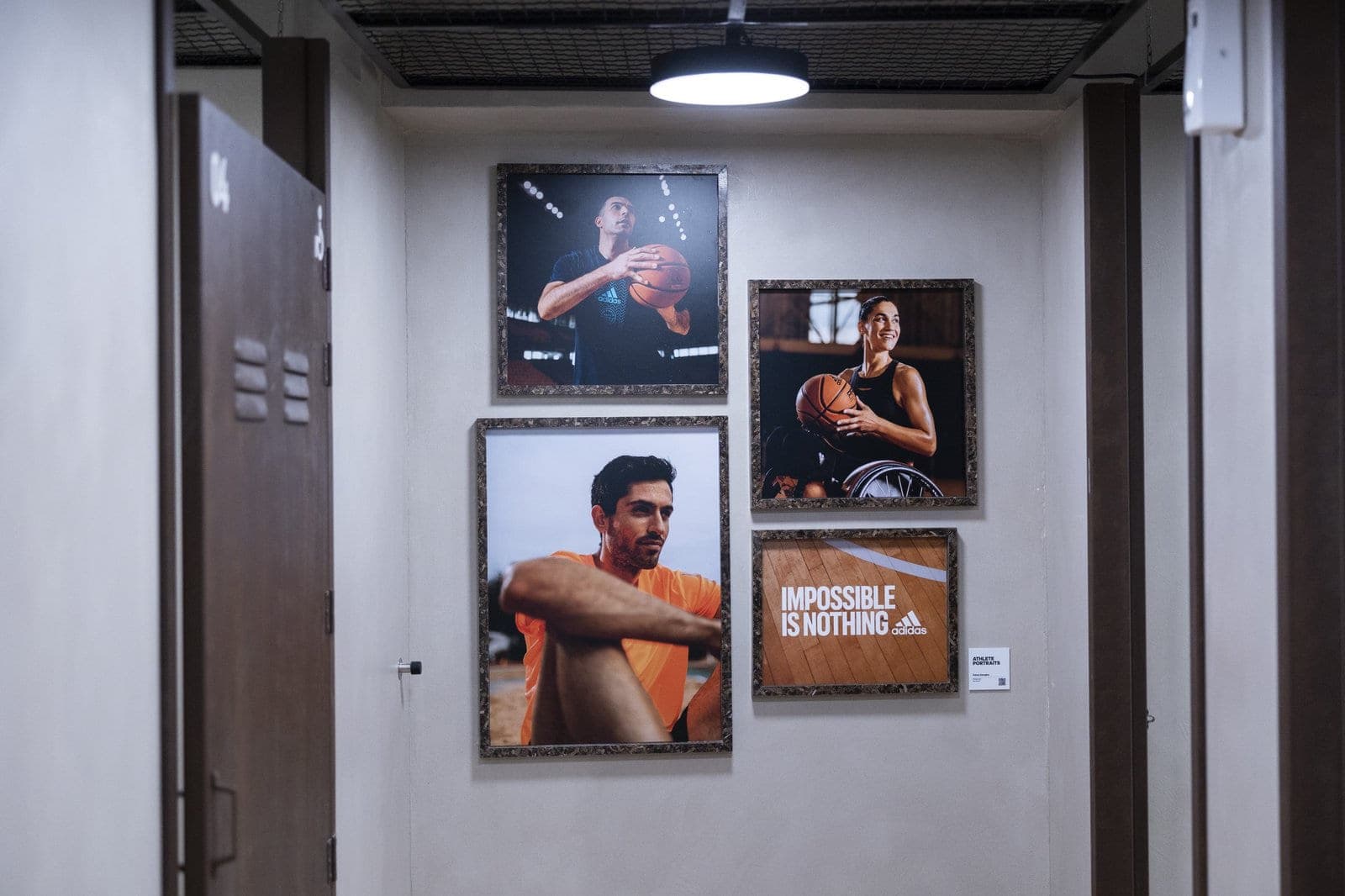 Athlete portrait gallery — PHEE Board frames